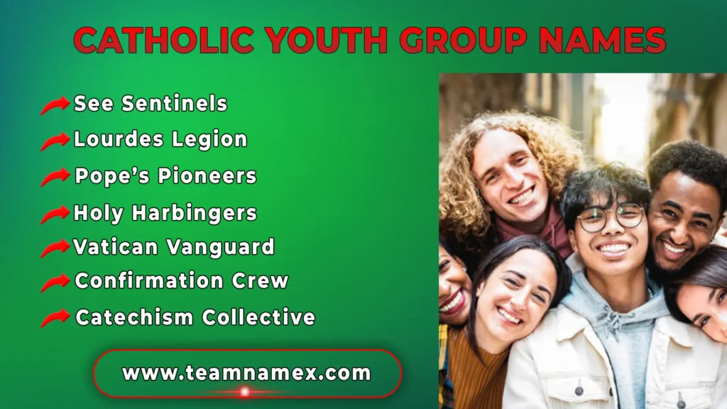 Catholic Youth Group Names