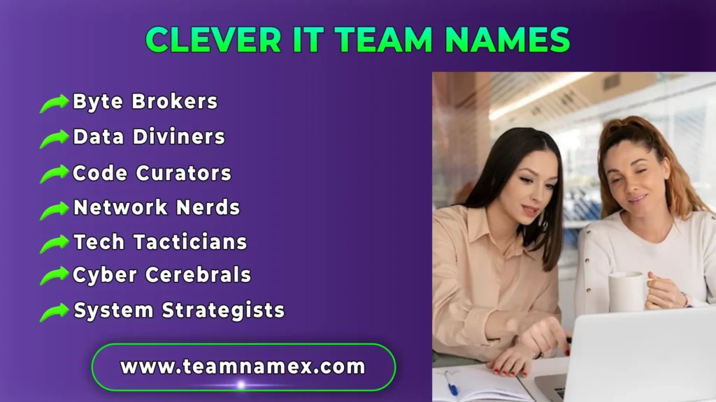 Clever IT Team Names