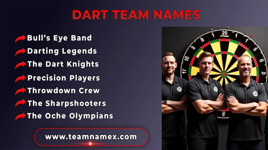 Dart Team Names