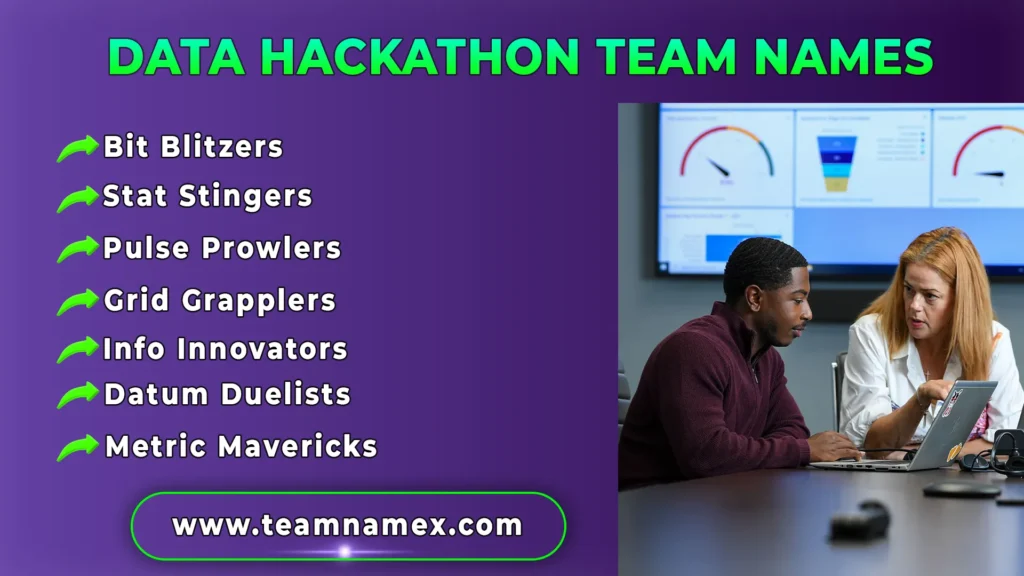 Data Hackathon Team Names