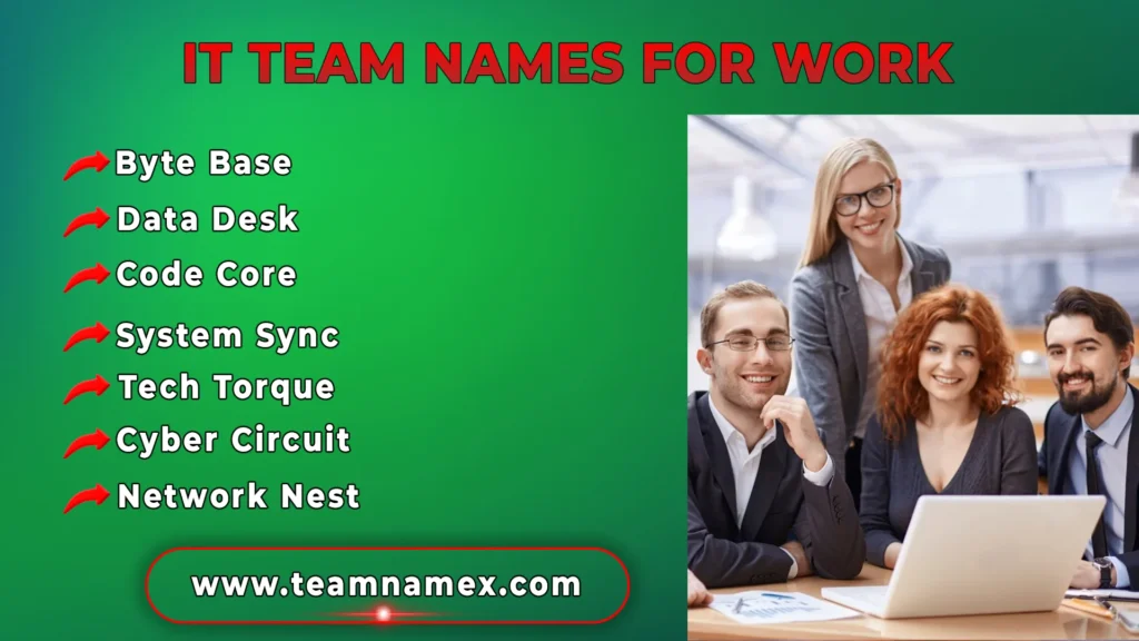 IT Team Names for Work