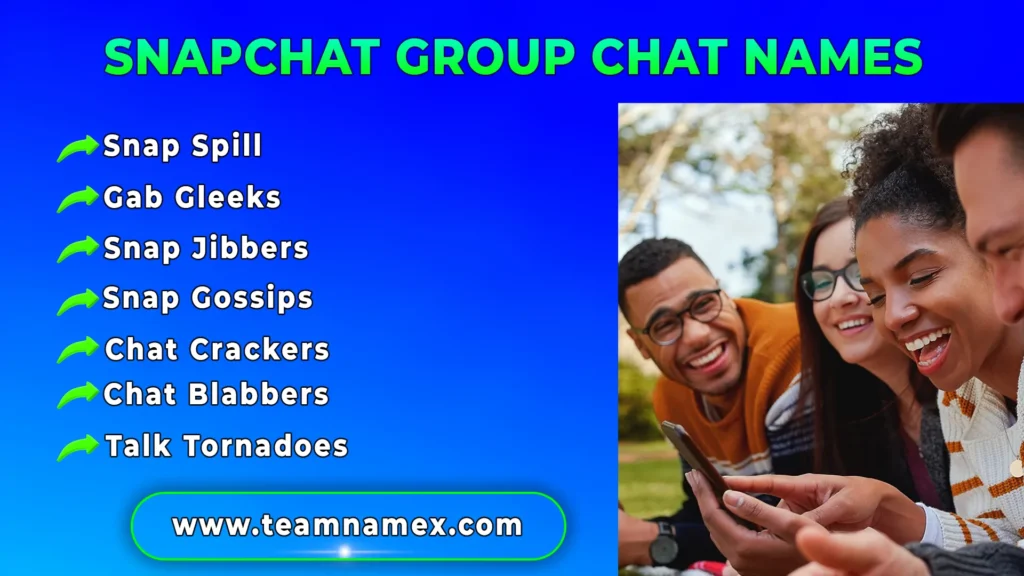 Snapchat Group Chat Names