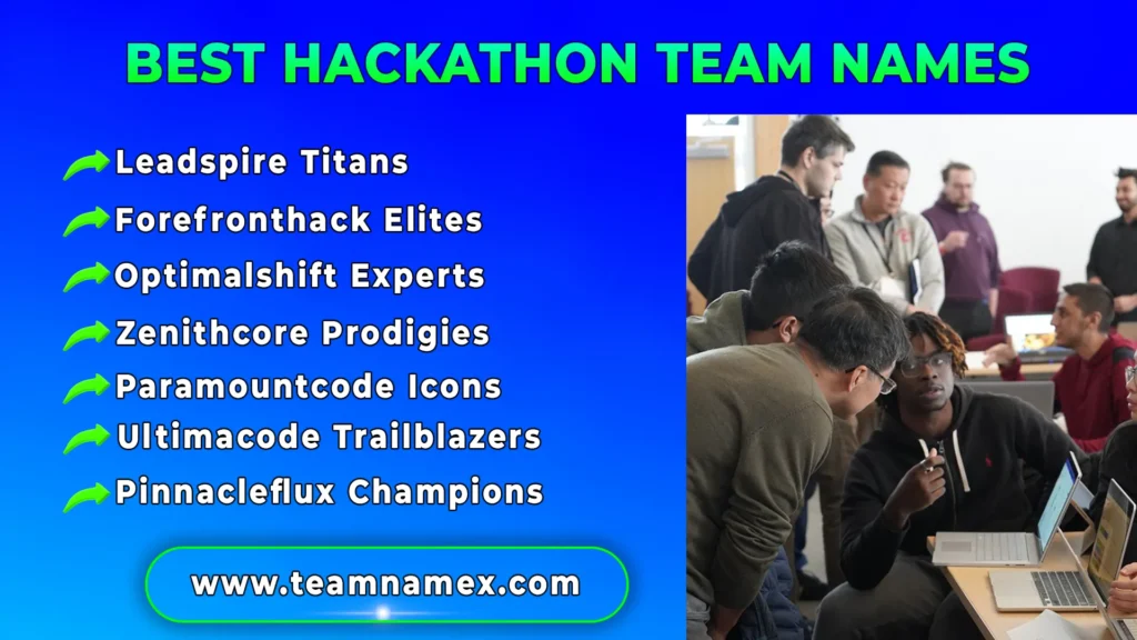 Best Hackathon Team Names