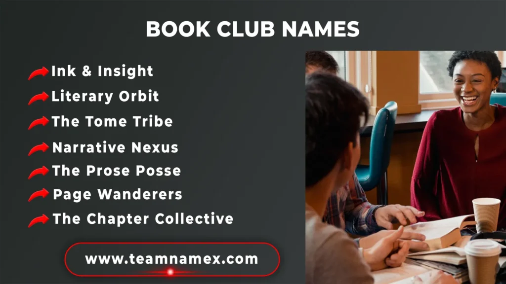 Book Club Names