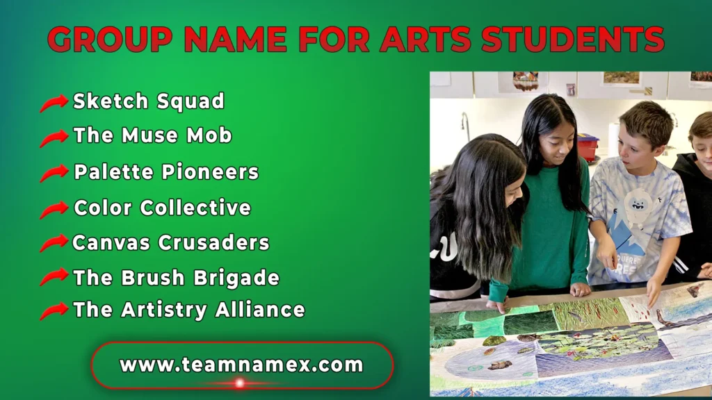 Group Name for Arts Students