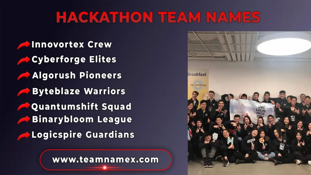 Hackathon Team Names
