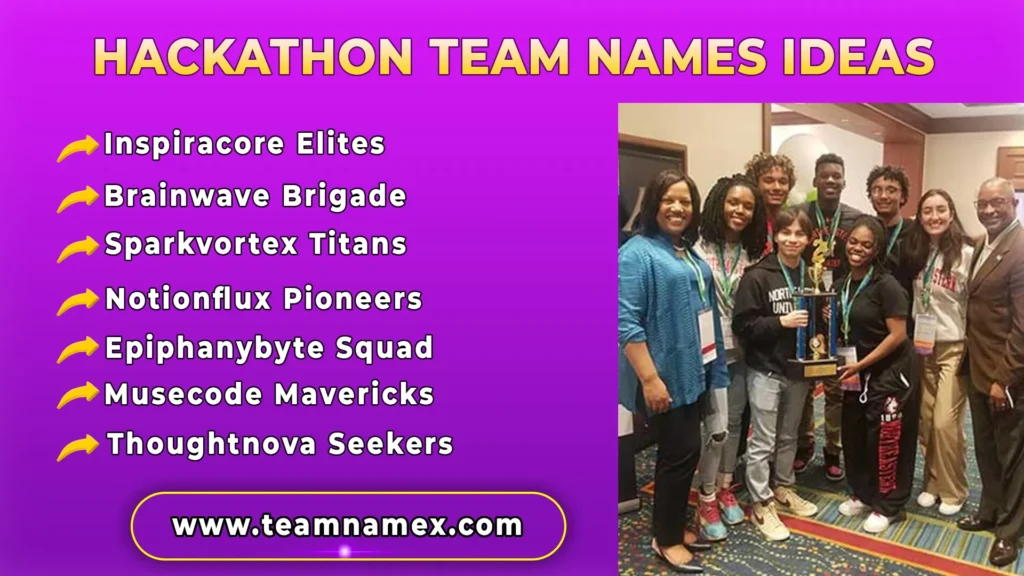 Hackathon Team Names Ideas