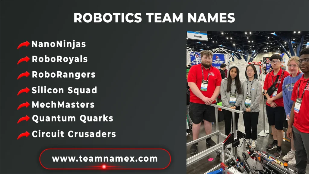 Robotics Team Names