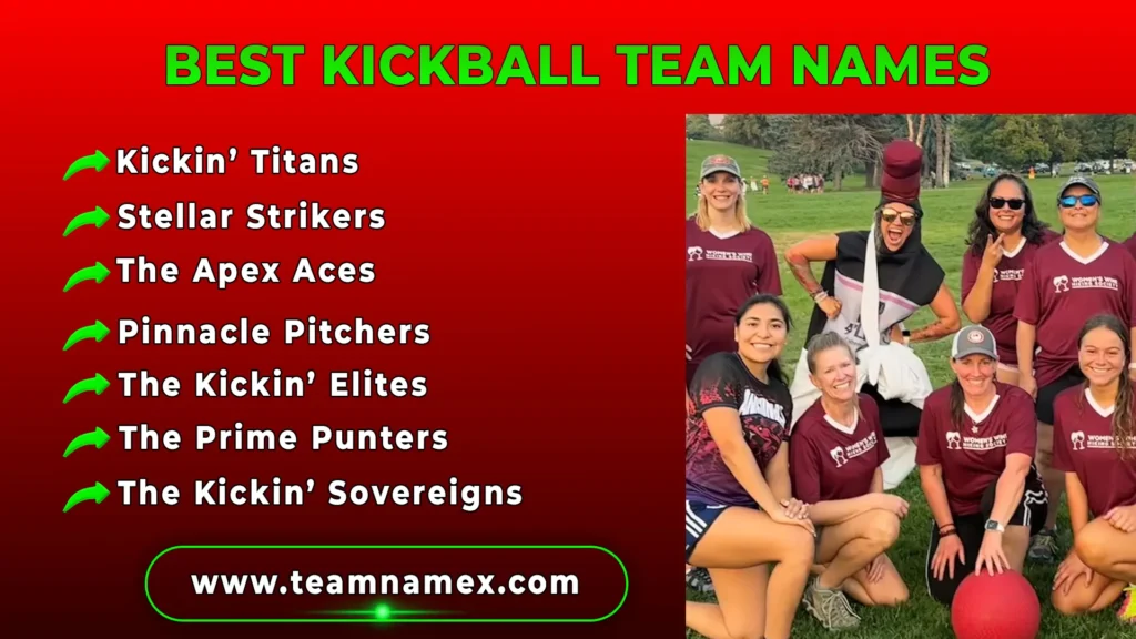 Best Kickball Team Names
