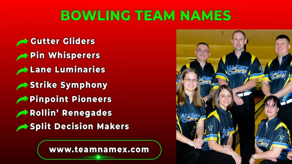 Bowling Team Names