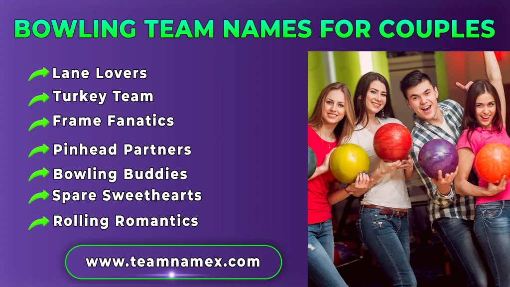 Bowling Team Names for Couples