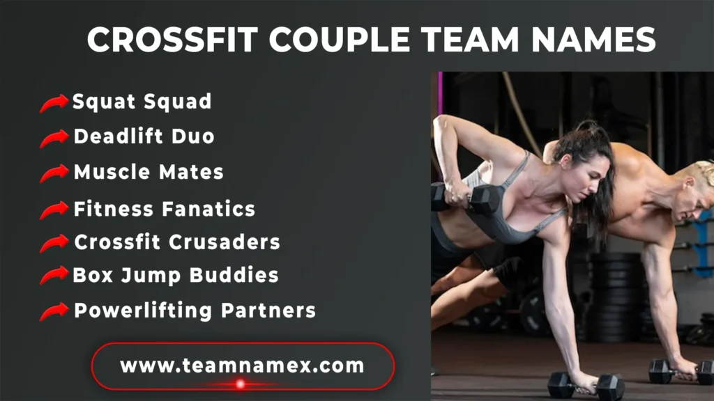 Crossfit Couple Team Names