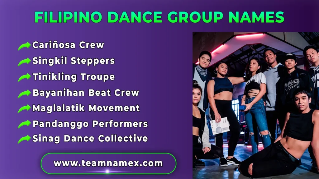 Filipino Dance Group Names