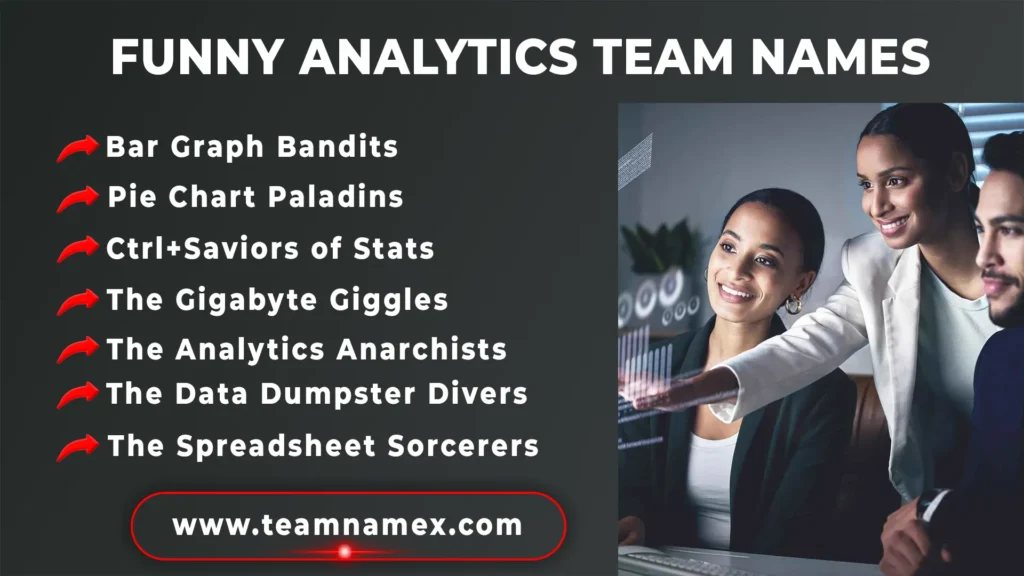Funny Analytics Team Names