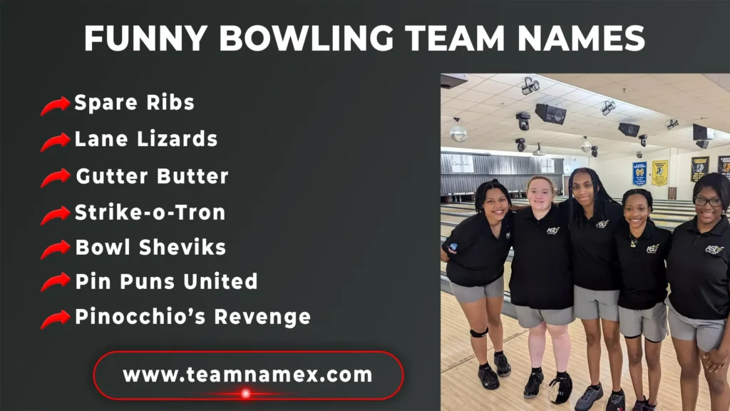 Funny Bowling Team Names