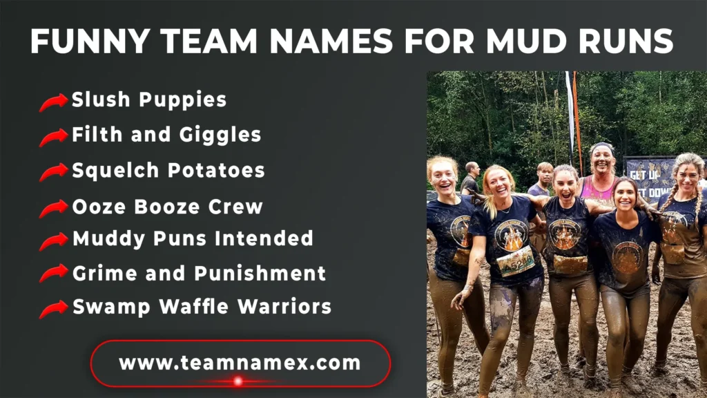 Funny Team Names for Mud Runs