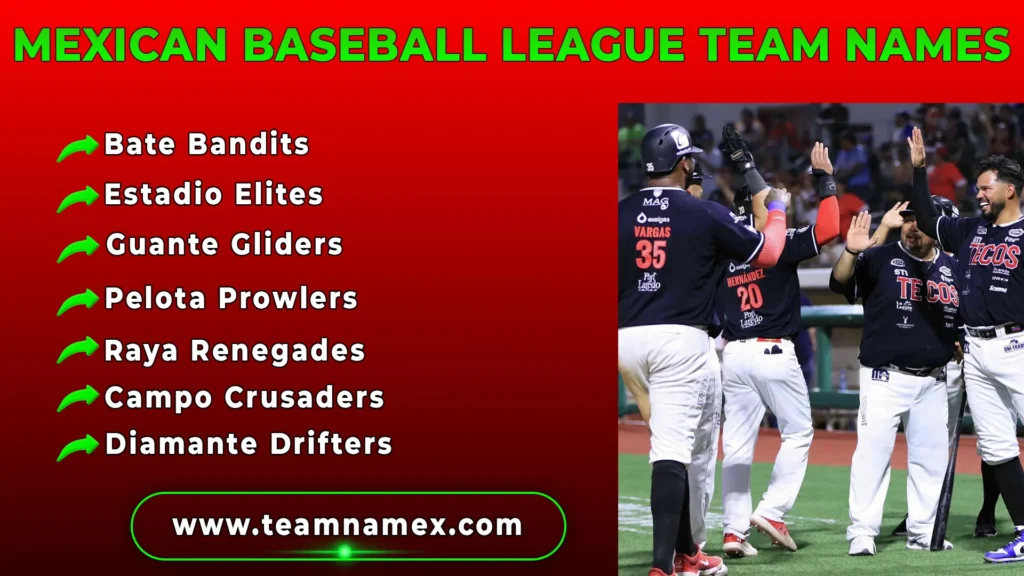 Mexican Baseball League Team Names