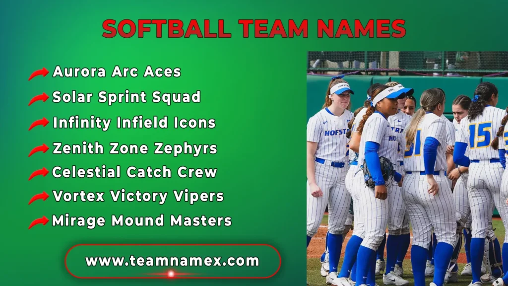 Softball Team Names