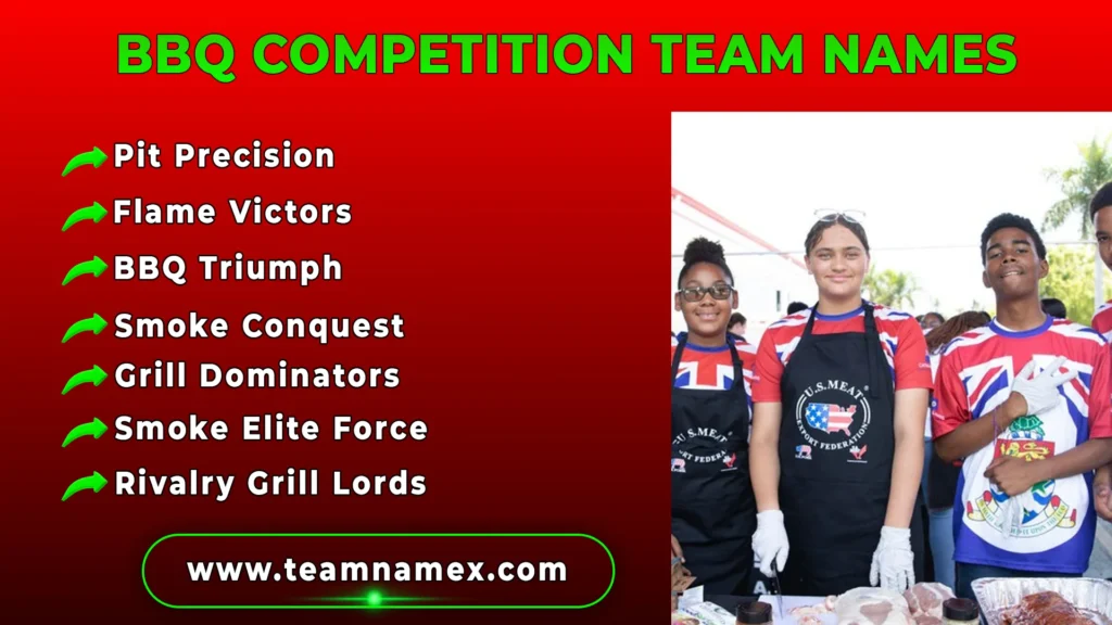 BBQ Competition Team Names