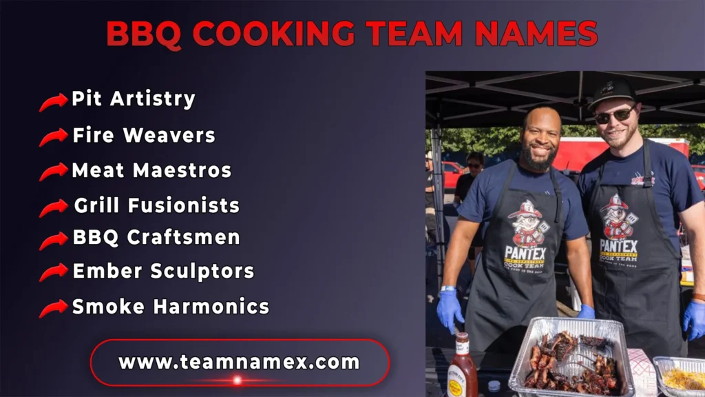BBQ Cooking Team Names