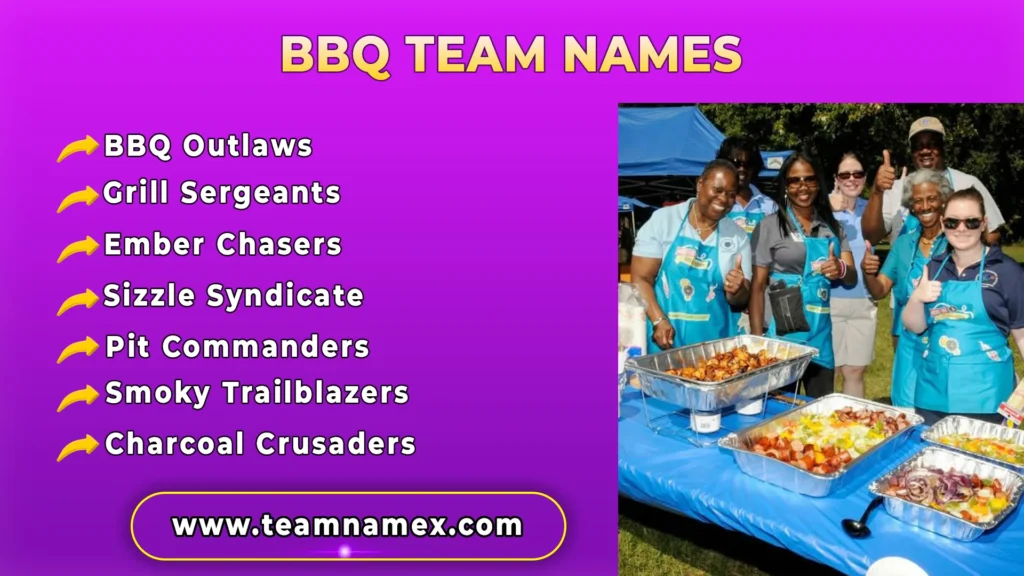 BBQ Team Names