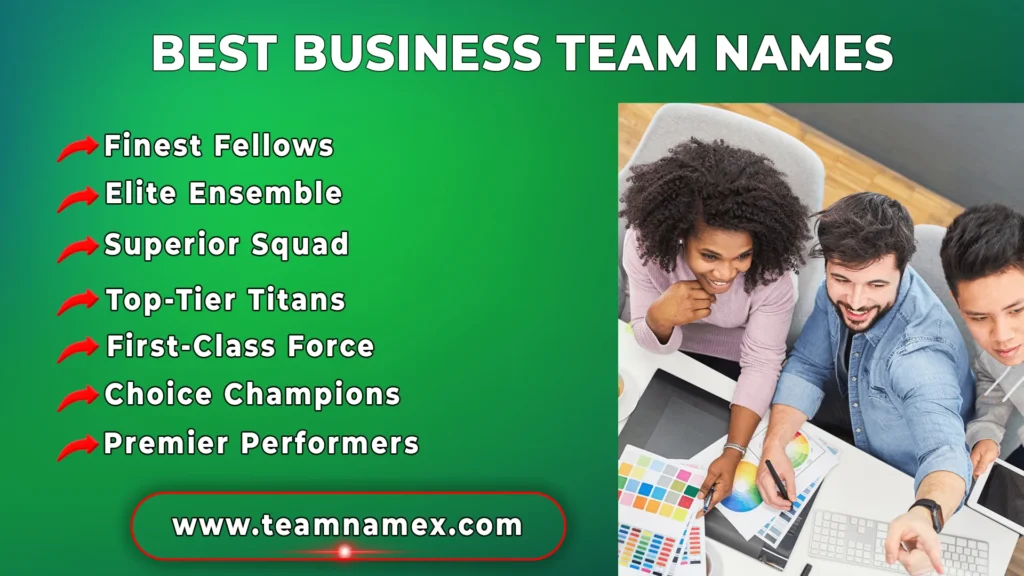 Best Business Team Names