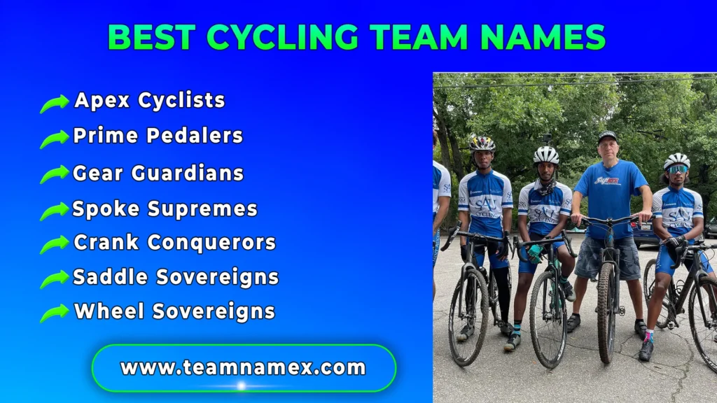Best Cycling Team Names