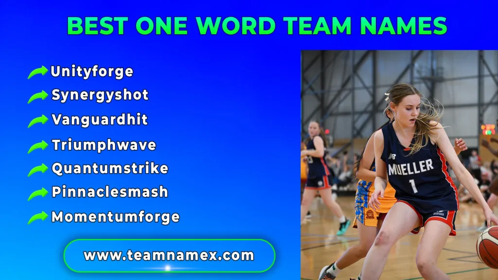Best One Word Team Names