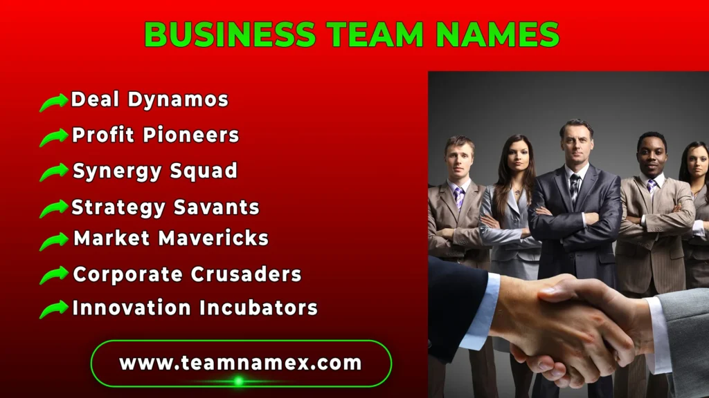 Business Team Names