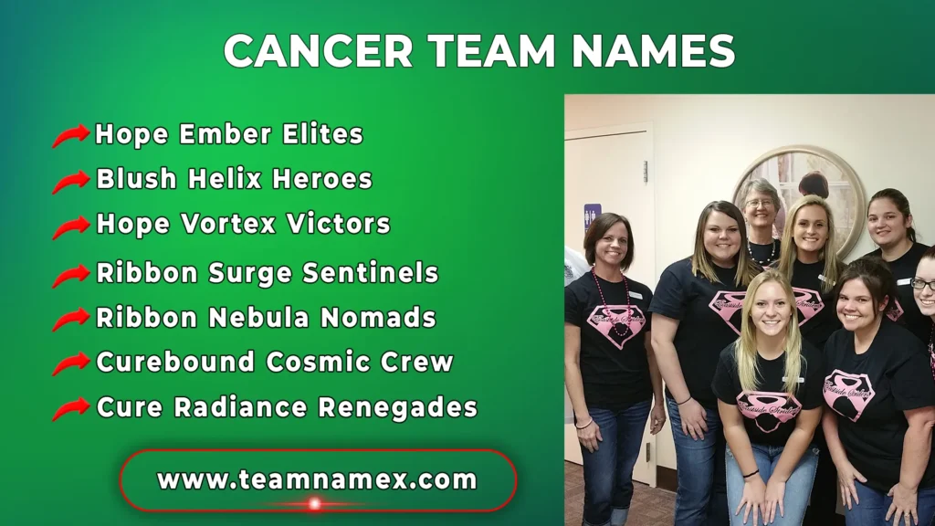 Cancer Team Names