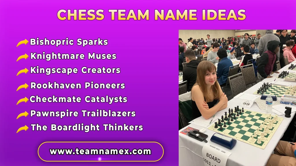 Chess Team Name Ideas