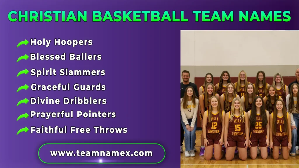 Christian Basketball Team Names