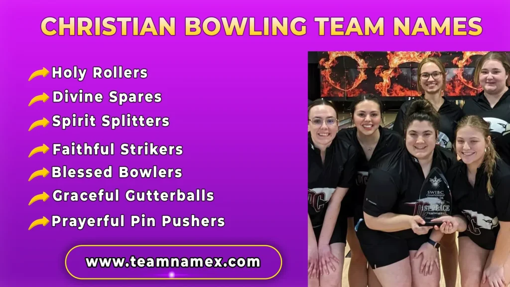 Christian Bowling Team Names