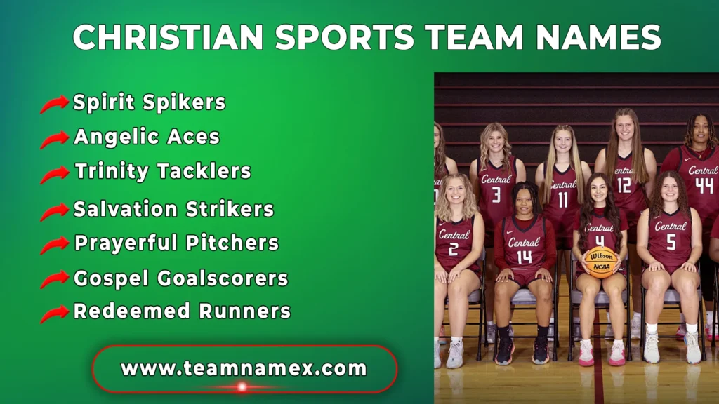 Christian Sports Team Names