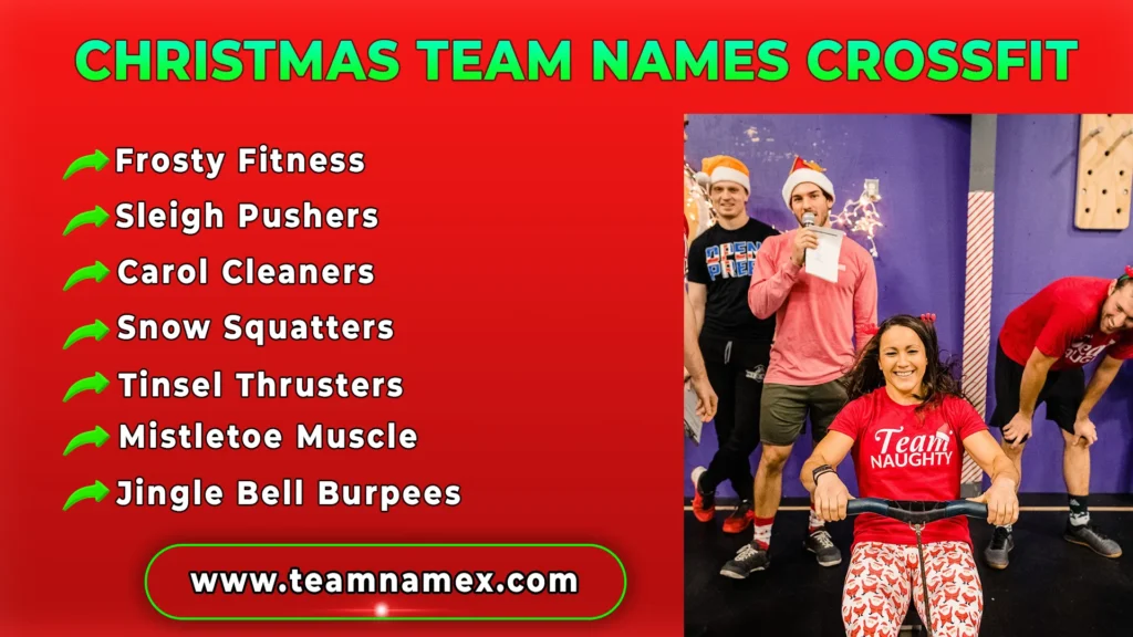 Christmas Team Names CrossFit