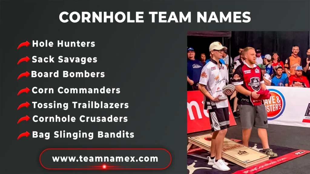 Cornhole Team Names