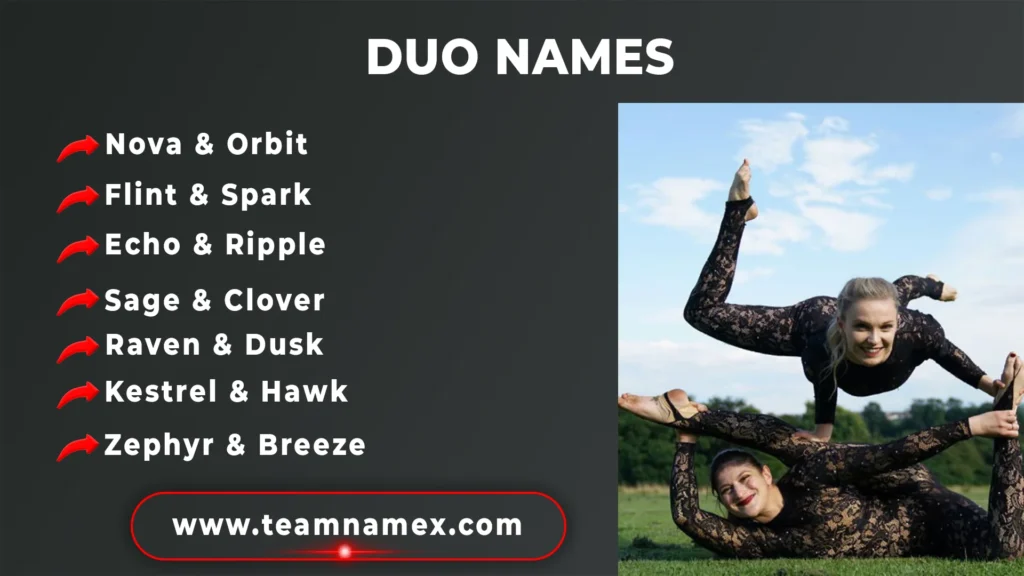 Duo Names