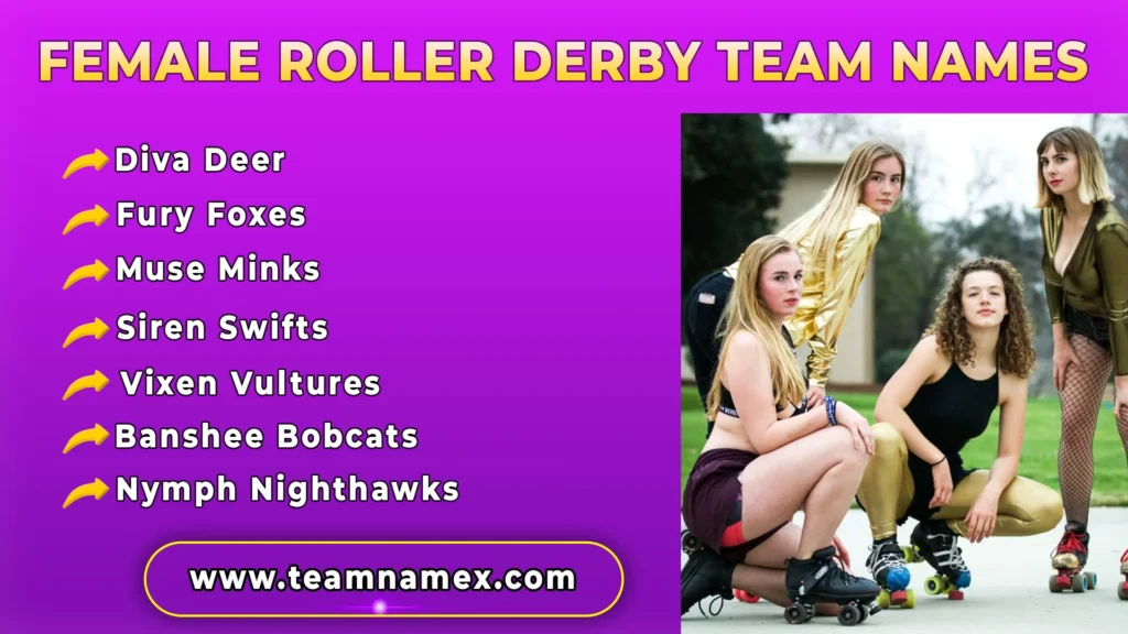 Female Roller Derby Team Names