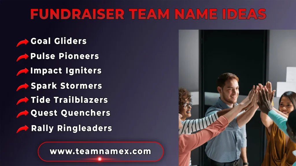 Fundraiser Team Name Ideas