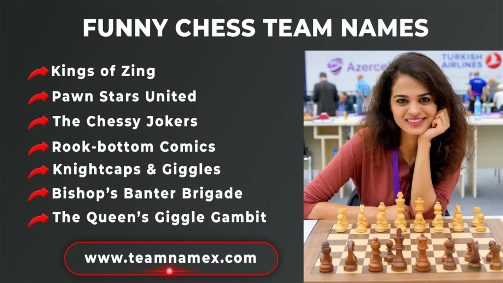 Funny Chess Team Names