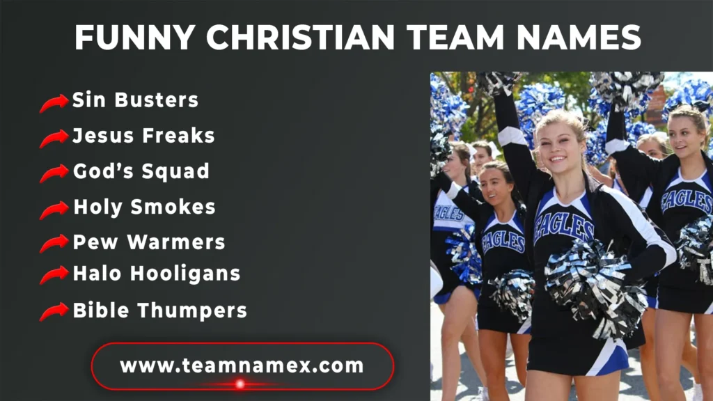 Funny Christian Team Names