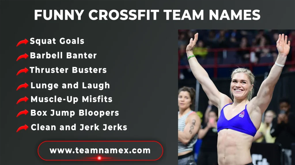 Funny CrossFit Team Names