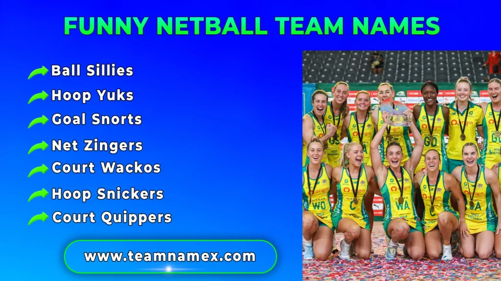 Funny Netball Team Names