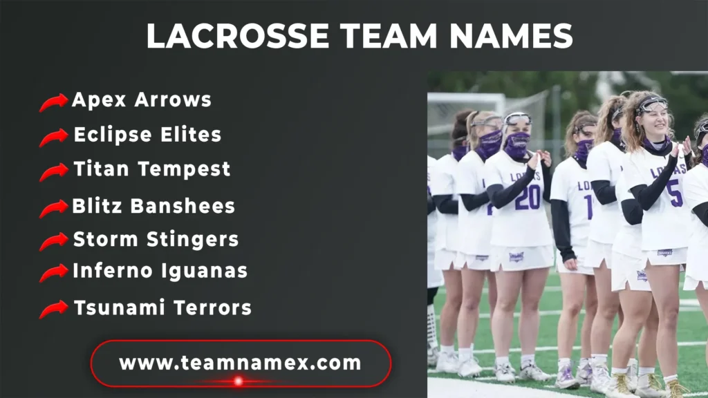 Lacrosse Team Names
