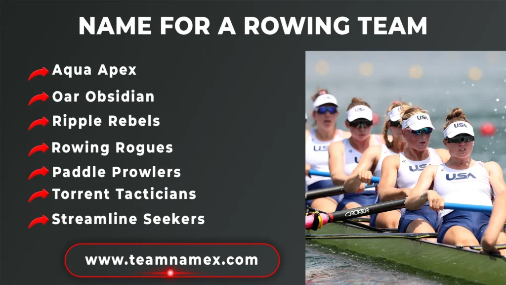 Name for a Rowing Team