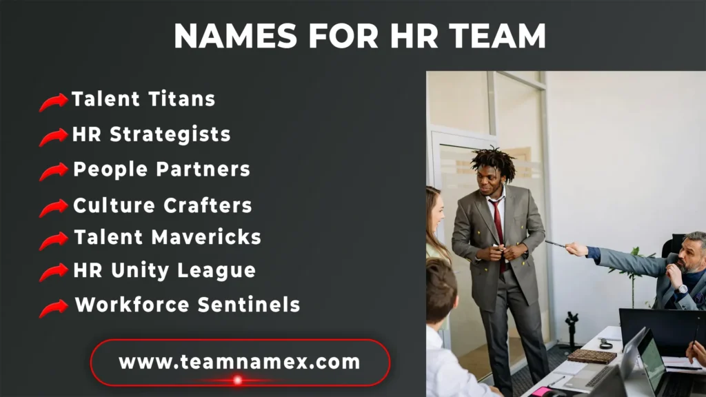 Names for HR Team