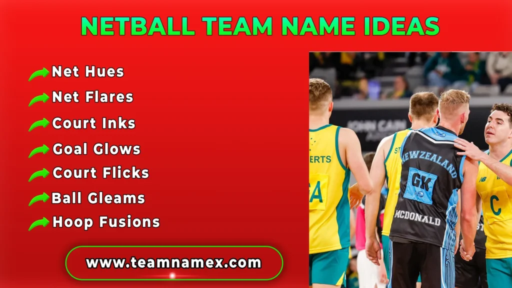 Netball Team Name Ideas