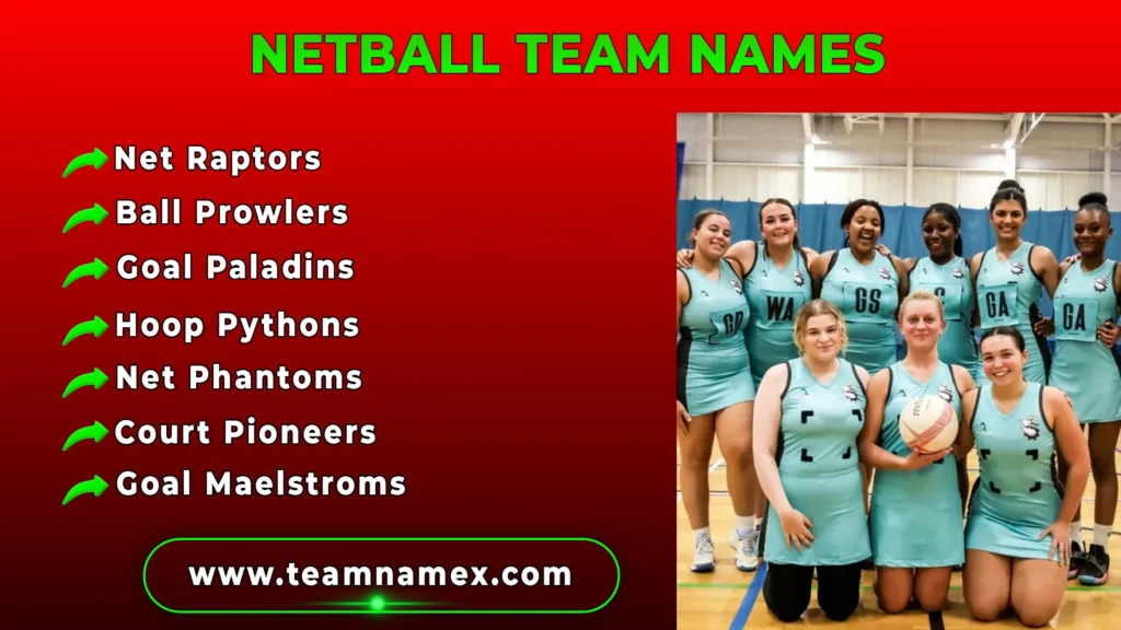 Netball Team Names