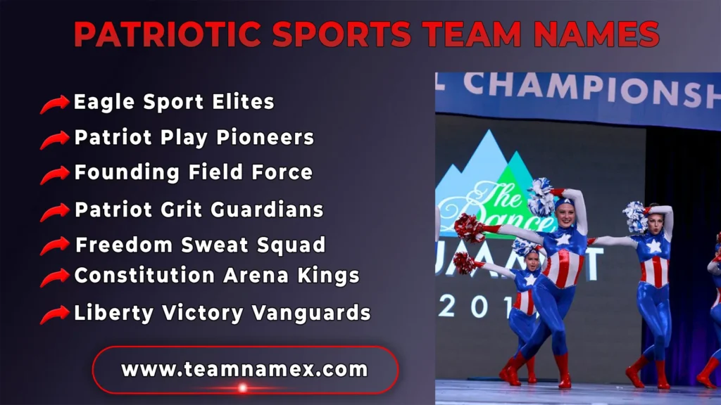 Patriotic Sports Team Names