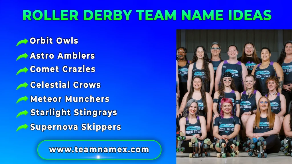 Roller Derby Team Name Ideas